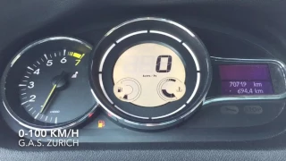 Renault Mégane CC 1.4 16V TCe 130 0-100 km/h acceleration