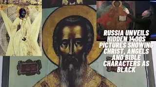 Russia opens its cellars and shows 1400's picture of Jesus...Russia's Black Icons