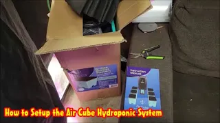 How to Setup the AirCube Active Oxygen Hydroponic System