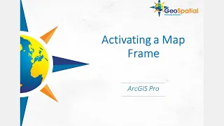 Activating a Map Frame