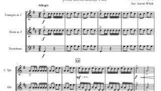 Hopak from Sorochinsky Fair by Modest Mussorgsky arr. Aaron Witek