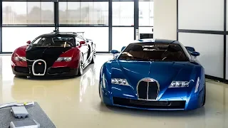 TOP SECRET tour of Bugatti factory (18 cylinder Chiron concept, testing and more!!)