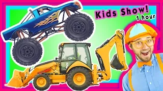 Construction Vehicles Compilation | Machines for Kids | Toddler Show – Blippi