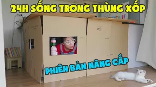 Thử Thách 24h Sống Trong Thùng Xốp Nâng Cấp 🏠