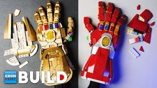 LEGO Speed Build! Marvel 76191 Infinity Gauntlet & 76223 Nano Gauntlet | Beat Build