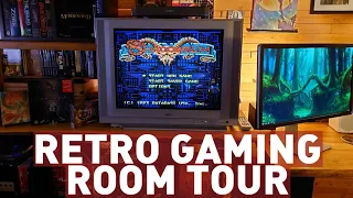 Retro Gaming Room Tour | Dual CRTs & Old Games!