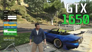 GTA V | GTX 1650 in 2023 | High/Normal FPS Test *BEST* settings for 1080p