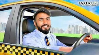 I BECAME A TAXI DRIVER OF A TAXI