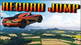 Biggest Jump in Forza Horizon 4 | NEW Longest Airtime Record!!