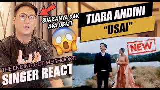 Tiara Andini - Usai (Official Music Video) | SINGER REACTION