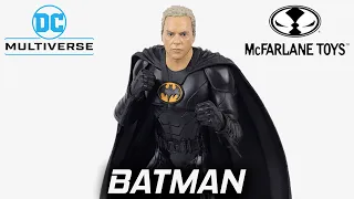 McFarlane Toys DC Multiverse The Flash Movie Gold Label 1989 Unmasked Batman 12 Inch Statue Review