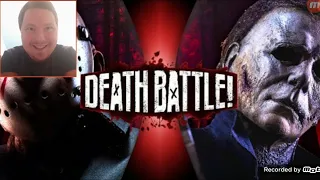 DEATH BATTLE - Jason Voorhees VS Michael Myers Reaction + Review!