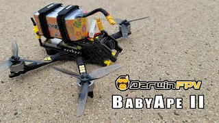 DarwinFPV BabeApe II 3.5-inch Freestyle FPV Quad 🔥