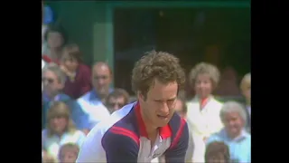 Jimmy Connors vs John McEnroe - Wimbledon Final 1982 - First Set