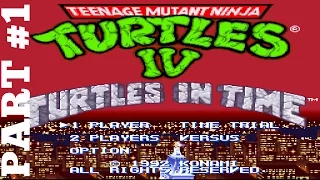 TEENAGE MUTANT NINJA TURTLES IV SNES 1080p HD LONGPLAY LETSPLAY #1