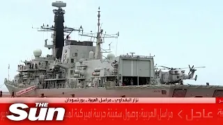 US and British Navy ships dock in Port Sudan to evacuate citizens