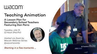 Teaching Animation – A Lesson Plan for Secondary School Teachers | Don Perro Webinar