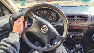 1998 Volkswagen Golf 4 ( 1.9 SDI 68HP ) POV Driving