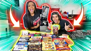 MISTUREI TODOS OS CHOCOLATES DO SUPER MERCADO !!!