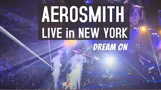 Aerosmith - PEACE OUT farewell tour - DREAM ON - Live in New York