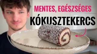 Egészséges és finom KÓKUSZTEKERCS, amit egyszerű elkészíteni