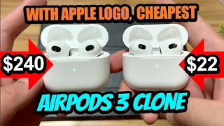 BEST Apple Airpods 3 Clone | Cheapest Airpods 3 copy