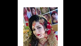 Barat bridal makeup IDEAL BEAUTY SALON by KIRAN Shakir