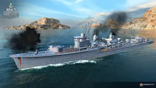 Akatsuki. The best torpedo destroyer for Ranked Battles. Bronze League. #1. World of Warships