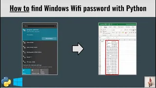 How to find Windows Wifi passwords with Python [Educational Video]