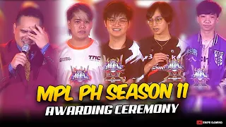 [CUT] MPL PH SEASON 11 AWARDING . . .🏆