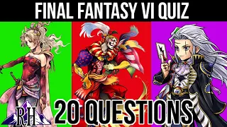 This Final Fantasy 6 Quiz Will STUMP You! | Hard Mode