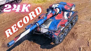 Manticore 24K RECORD Spot Damage for this tank & Manticore  22K ,21K  World of Tanks Replays