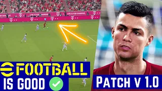 🤔  efootball v1.00 is GOOD NOW!? FULL Gameplay Test!