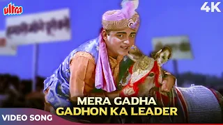 Mehmood Funny Song: Mera Gadha Gadhon Ka Leader 4K | Mohammed Rafi | Meharbaan 1967 Songs