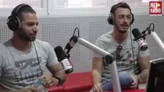 SAAD LAMJARRED ET DJ VAN DANS LE MORNING DE MOMO SUR HIT RADIO - 07/04/14