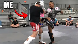 Why do People Spar this Muay Thai Legend SO HARD