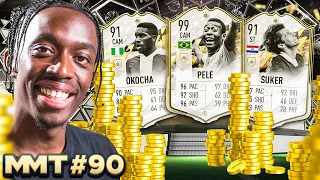 THE FIRST EVER 99 RATED FRAUD WATCH!?! 😳😱 PLAYING WITH A FULL PRIME ICON MOMENTS TEAM!🤑🔥 MMT EP #90