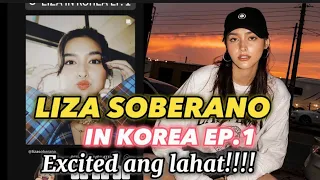 LIZA SOBERANO IN KOREA EP.1/EXCITED NA ANG LAHAT#lizasoberano #lizquen