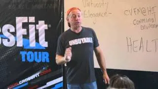 CrossFIt - Health And Wealth with Coach Glassman at the CrossFit Tour, Big Sky Montana