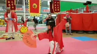 Wudang’s fan Style with 功夫扇 , 武当逍遥扇