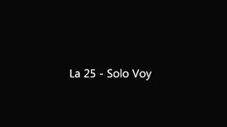 Karaoke LA 25- solo voy