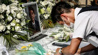 Totenwache für erschossenen Ex-Premier Shinzo Abe