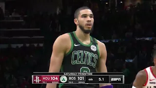 Boston Celtics vs Houston Rockets  02/29/2020