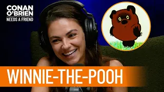 Mila Kunis Thought "Winnie-The-Pooh" Was Russian | Conan O’Brien Needs a Friend