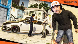 Summit1g Pulls Off 1000IQ PLAY Against Cops in CRAZY Boost Chase!