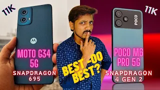 Best கு எல்லாம் Best 5G Phones? 🤔 Moto G34 5G Vs Poco M6 Pro 5G 🧐 Best 5G Phone for 10K?