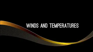 CATS ATPL Meteorology - Winds and Temperatures