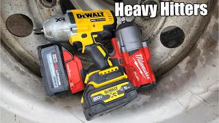 DEWALT DCF900 Vs Milwaukee Tool 2863-20 1/2" High Torque Impact Wrench Battle