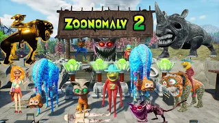 ZOONOMALY 2 OFFICIAL FULL GAMEPLAY -  INFINITE GUNS, ICE, PAUSE TO Destroy ALL MONSTERS, RHINO