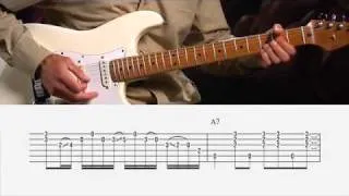 Stevie Ray Vaughan "Scuttle Buttin'" Guitar Lesson @ GuitarInstructor.com (excerpt)